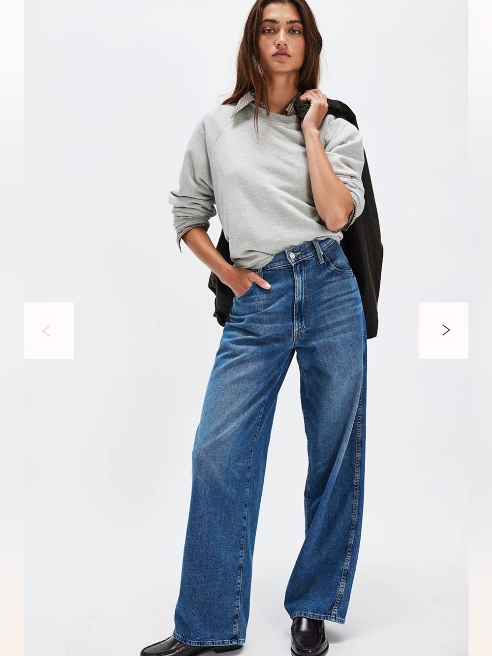 MOTHER SUPERIOR NWT The Delinquent Nerdy Riches to Rags Jeans 27 - Picture 1 of 16